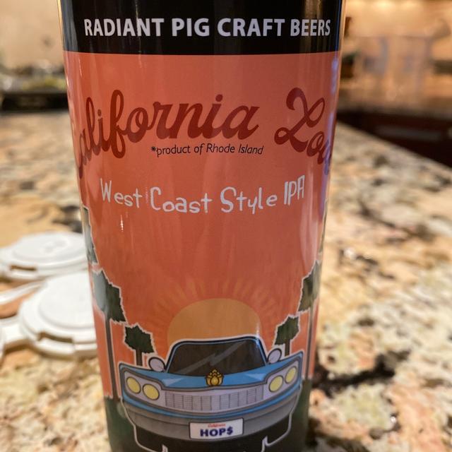 California Love - Radiant Pig Craft Beers - Untappd