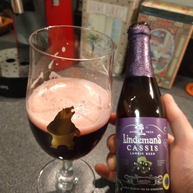 Lindemans Cassis - Bière Belge - La cave du 28