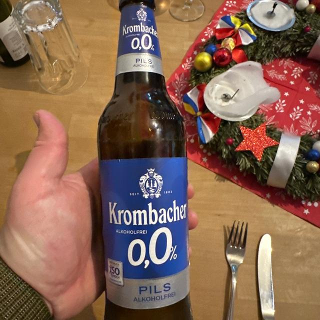 Krombacher Sans Alcool 0.0% 33 Cls - Paul & Joseph