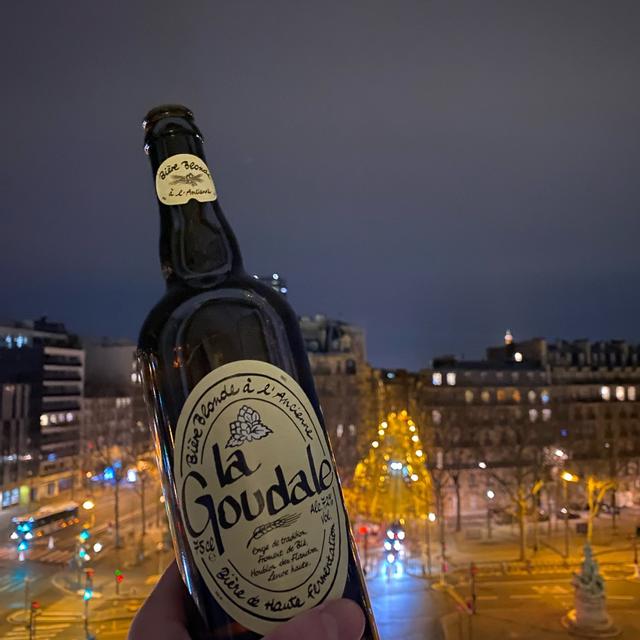 Bière blonde à l'ancienne LA GOUDALE