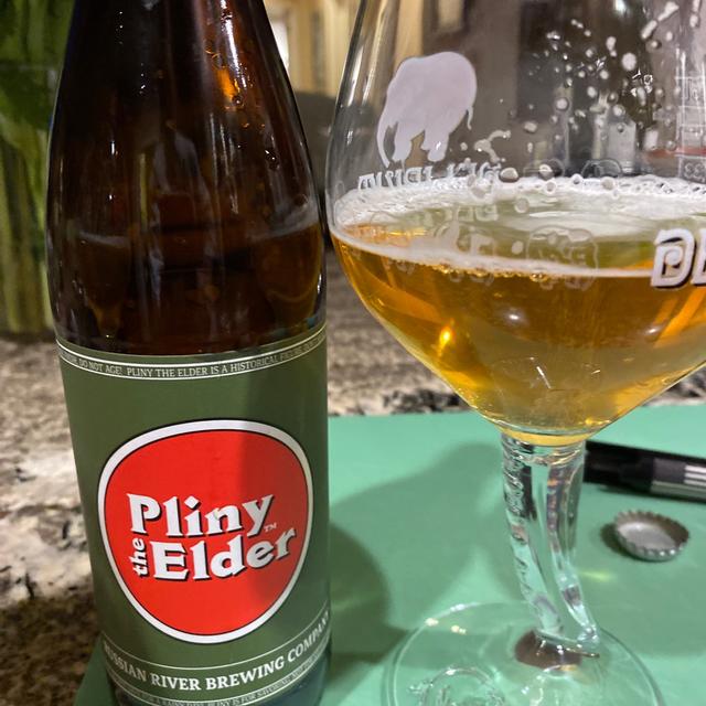 Double Dry-Hopped Pliny the Elder - Russian River Brewing Company - Untappd