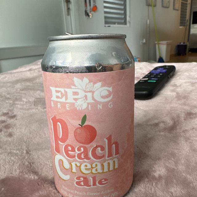 Peach Cream Ale — Epic Brewing Company