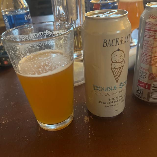 Double Scoop - Back East Brewing Company - Untappd