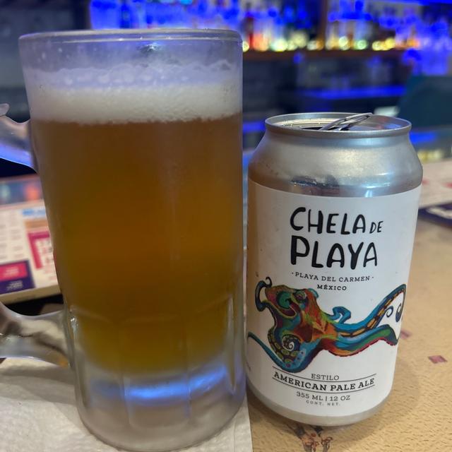 Chela de Playa Pale Ale - Chela de Playa SA de CV - Untappd