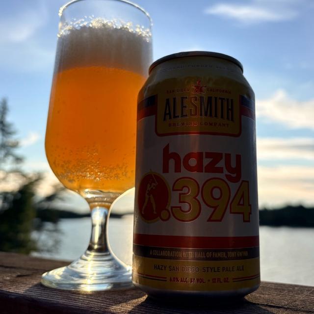 394 tobacco and beer Reviewed: AleSmith San Diego Pale Ale .394 Hazy .394 (6.0% ABV) 12oz