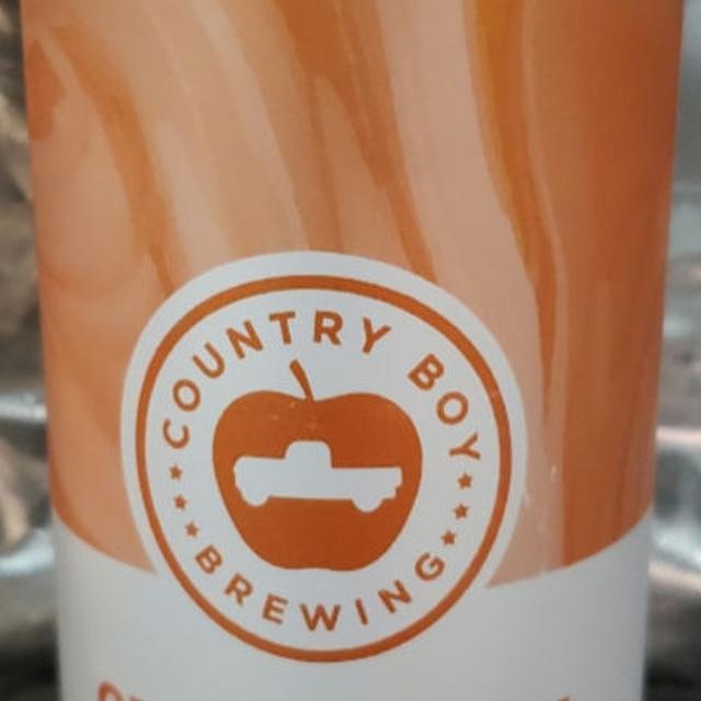 Orange Cream Cider - Country Boy Brewing | Photos - Untappd