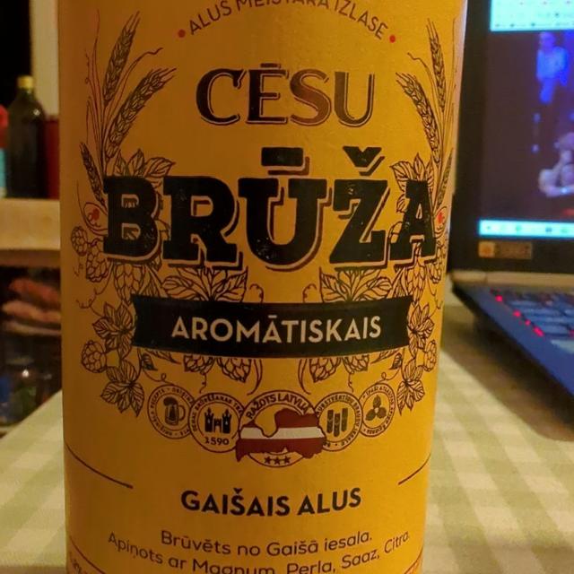 Brūža Aromātiskais - Cēsu Alus - Untappd