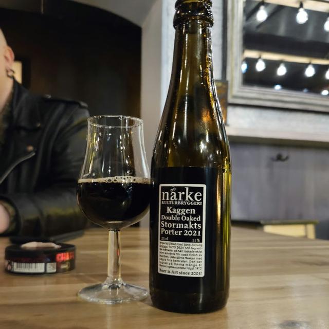 Kaggen Rappare Kaggen Double Oaked Stormaktsporter (2021) - Närke Kulturbryggeri - Untappd