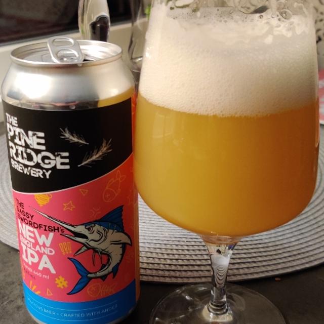 The Ridge Ipa The Sassy Swordfish`s New England IPA - The Pine Ridge Brewery - Untappd