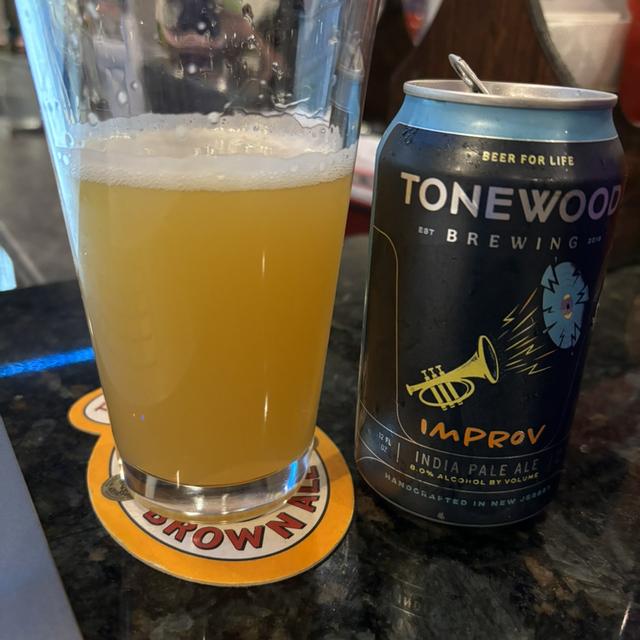 Improv - Tonewood Brewing - Untappd