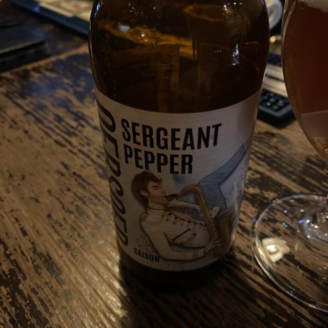 Een foto van Ronnie Daanen (Rondan) met een Sergeant Pepper