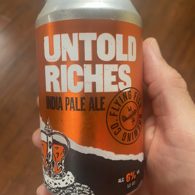 Flying Fish Untold Riches Untold Riches - Flying Fish Brewing Co. - Untappd
