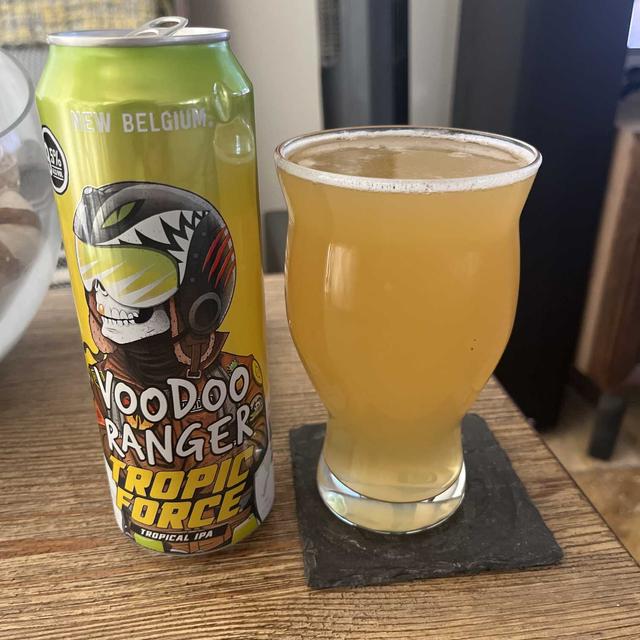 Voodoo Ranger Tropic Force IPA - New Belgium Brewing Company - Untappd