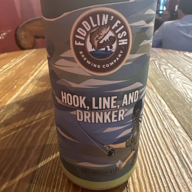Hook, Line & Drinker IPA - Fiddlin' Fish Brewing Company - Untappd Hook, Line & Drinker IPA - Fiddlin' Fish Brewing Company - Untappd