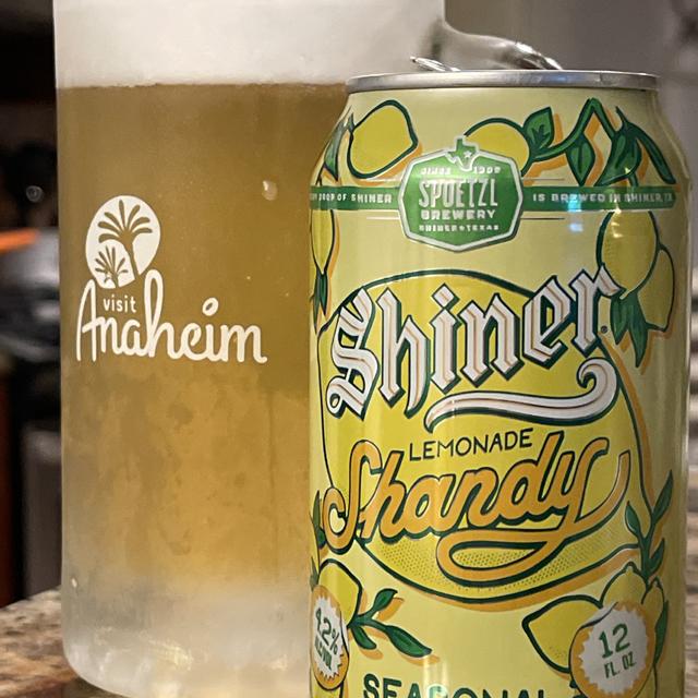 Shibner Raspberry Lemonade Draft Shiner Lemonade Shandy - Spoetzl Brewery - Untappd