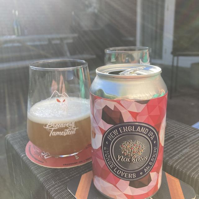 Een foto van Hans de G (Hans-de-G) met een Neipa - Lychee Lovers