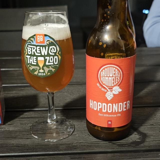 Een foto van Jos Witteveen (Jossoo) met een Hopdonder