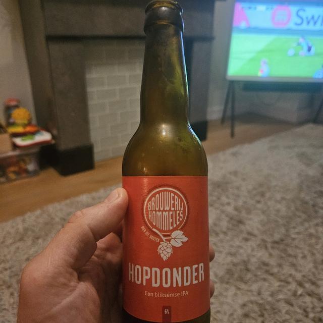 Een foto van Christiaan de Roo (Christiaanderoo) met een Hopdonder