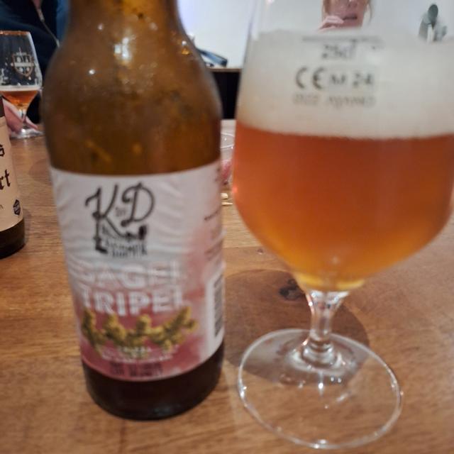 Een foto van Gert Hein Bouma (Gert-Hein) met een Gagel Tripel