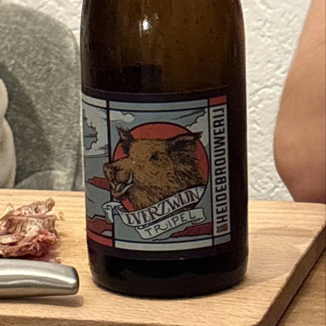 Een foto van Lucas Winkelhorst (Lucas_Winkelhorst) met een Everzwijn Tripel