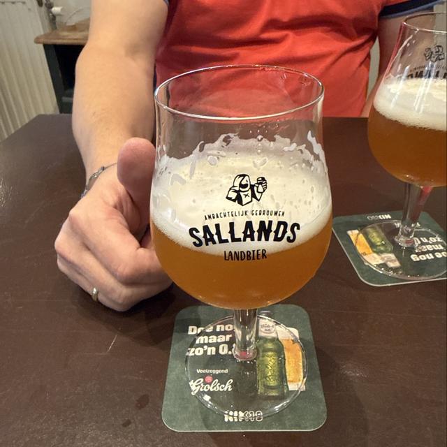Een foto van Stijn Eshuis (AlphaStijn) met een Sallands Weizen