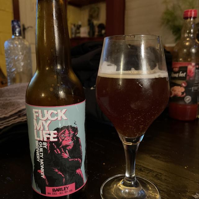 Een foto van Frank Rikkers (Rikkerstoo) bij de brouwerij Guilty Monkey Brewery