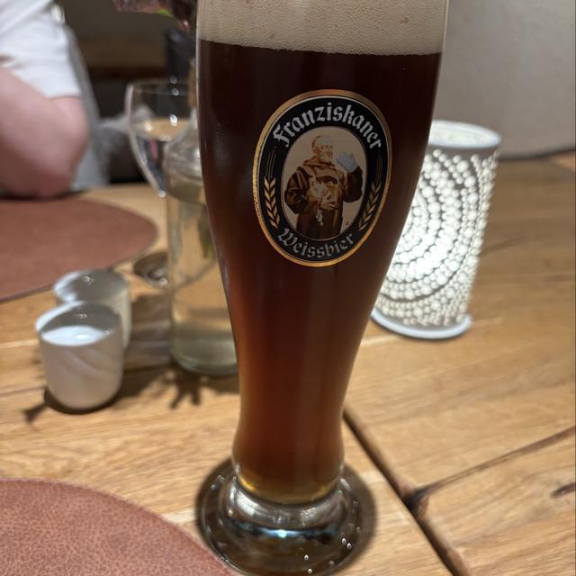 Een foto van Biervampir1312 (Biervampir1312) met een Franziskaner Premium Weissbier Dunkel