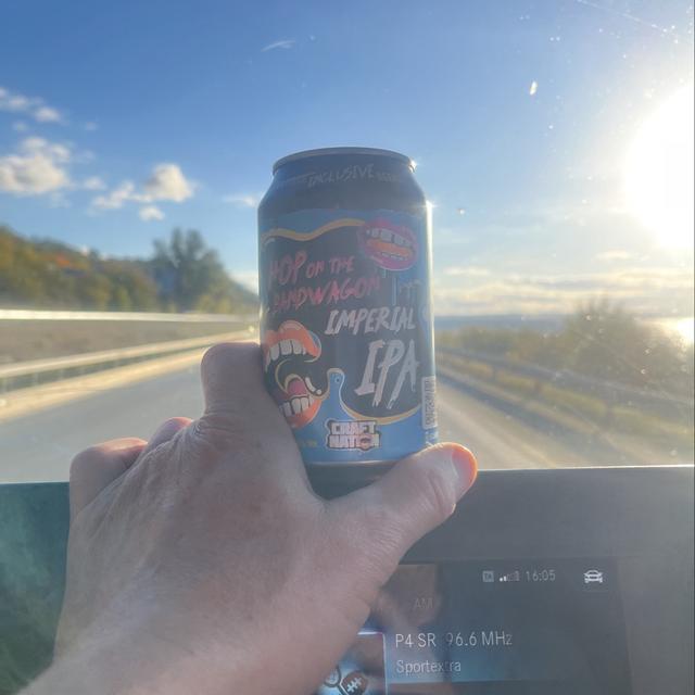 Een foto van Snirre (Snirre) met een Craft Nation Hop on the Bandwagon