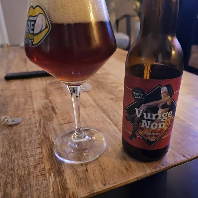 Een foto van Jurgen Dokter (Jurgies85) met een Chaamse Dubbel / Vurige Non