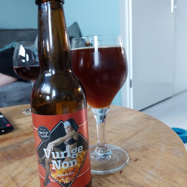 Een foto van Martin Schipper (Skippy62) met een Chaamse Dubbel / Vurige Non