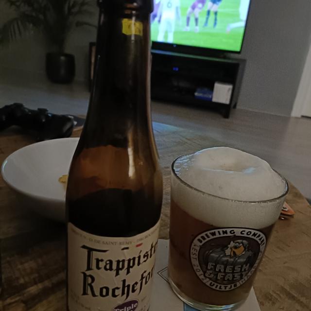 Een foto van Emiel Vrielink (Mielos_22) met een Trappistes Rochefort Triple Extra