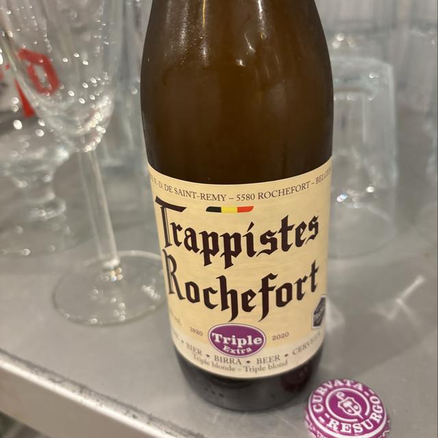 Een foto van Jan Van Cauwenberge (jvc375) met een Trappistes Rochefort Triple Extra