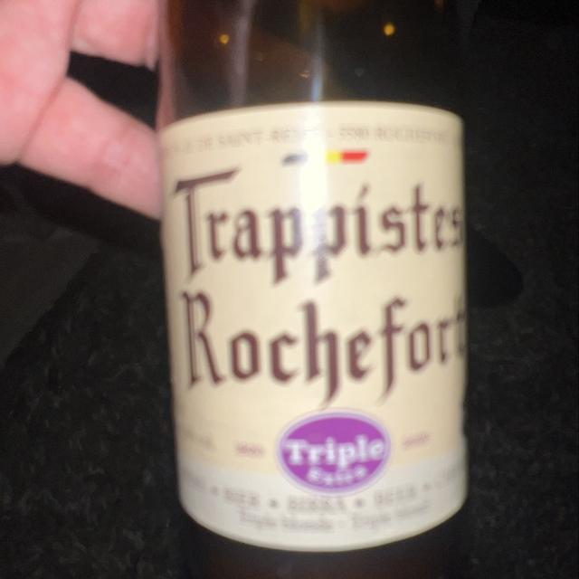 Een foto van pascal_stofberg  (pascal_stofberg) met een Trappistes Rochefort Triple Extra