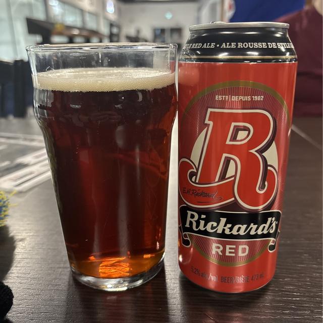 Rickard's Red - Molson Coors Canada - Untappd