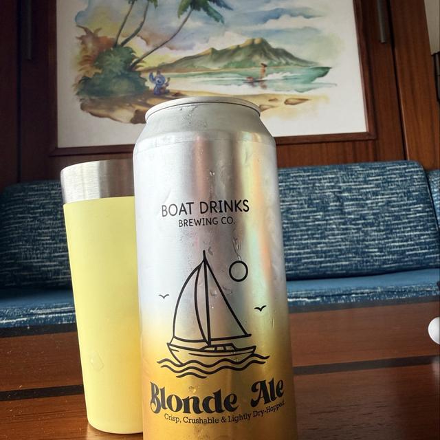 Boat Drinks Blonde Ale - Boat Drinks Brewing Co. - Untappd Boat Drinks Blonde Ale - Boat Drinks Brewing Co. - Untappd