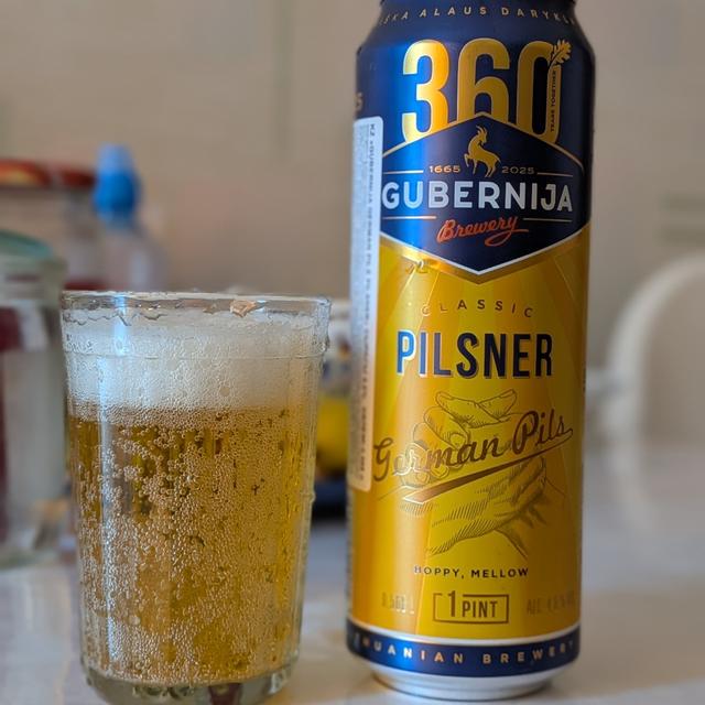 Gubernija Pilsneris / Classic Pilsner - Gubernija Brewery - Untappd