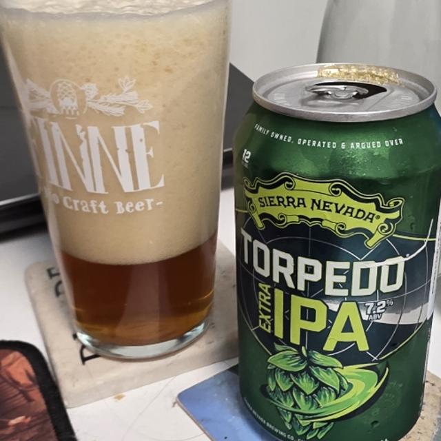 Torpedo Extra IPA, gefotografeerd door Emil