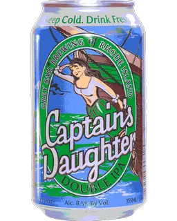 Captain's Daughter product label