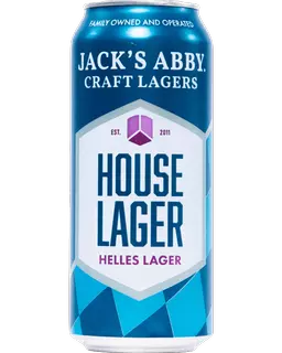 House Lager product label
