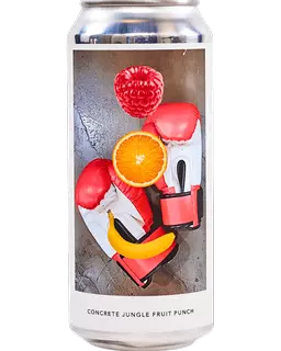 CONCRETE JUNGLE FRUIT PUNCH product label
