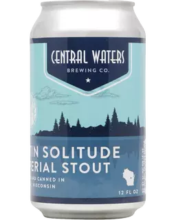 Satin Solitude Imperial Stout product label