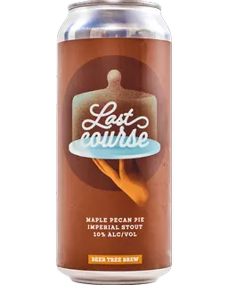 Last Course - Maple Pecan Pie product label