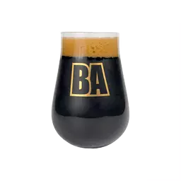 BeerAdvocate Gold Tumbler product label