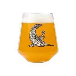 Whale Glass #3 product label