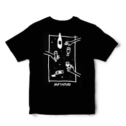 Sketchy Table Service Shirt product label