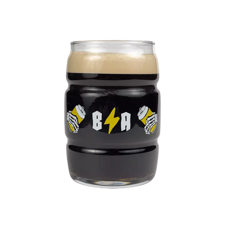 BeerAdvocate Barrel Glass