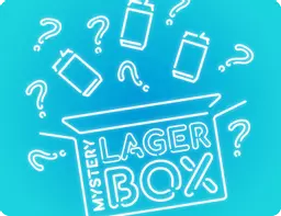 Untappd Mystery Beer Box (Lagers) product label