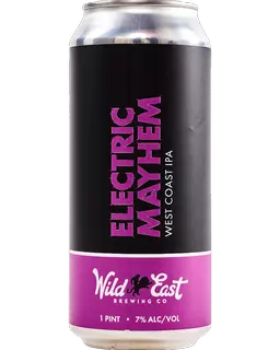 Electric Mayhem product label