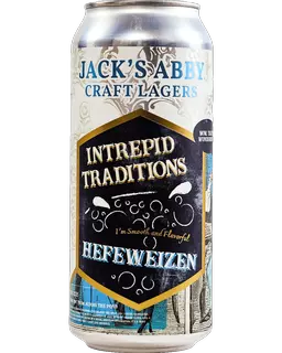 Intrepid Traditions Hefeweizen product label
