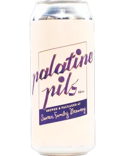 Palatine Pils product label